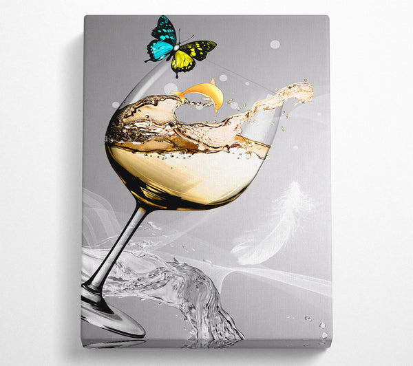 Butterfly Wine Splash