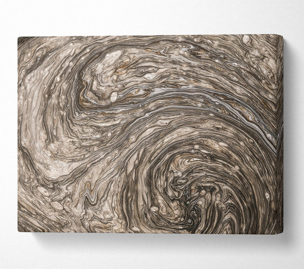 Silver Swirling Sands