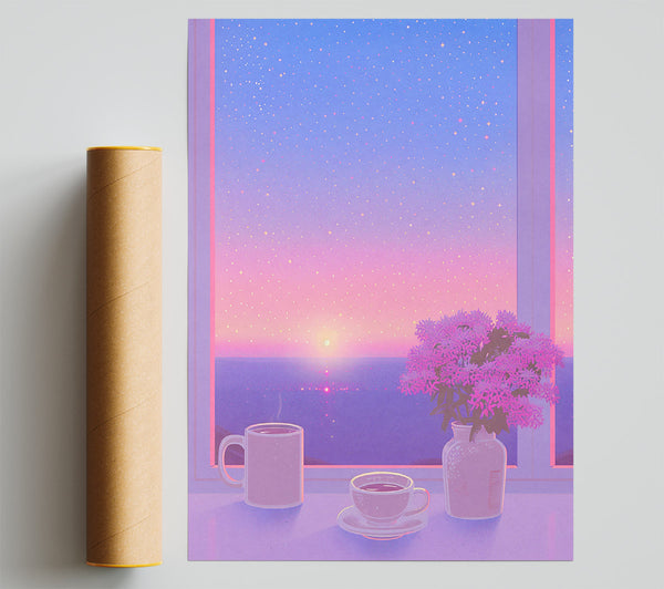 Lilac Sunset Dreams