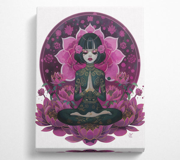 Purple Lotus Meditation