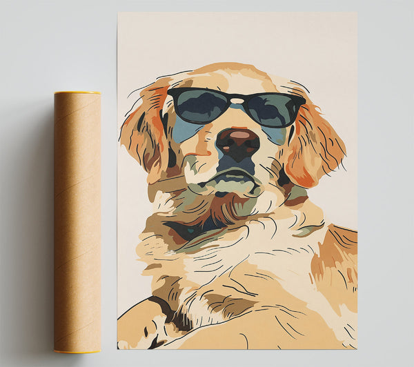 Golden Cool Dog