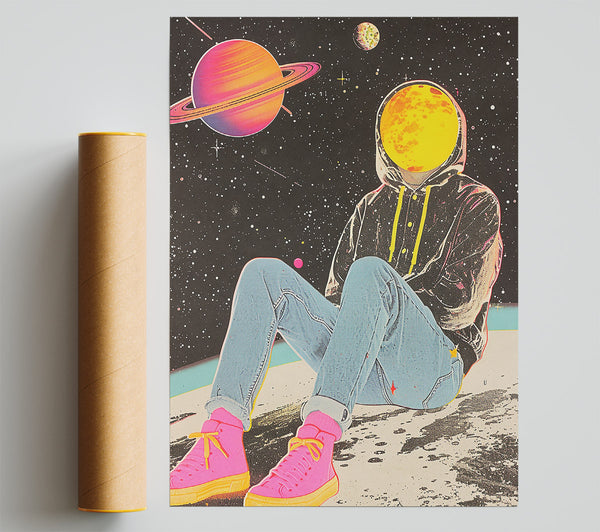 Pink Space Traveler