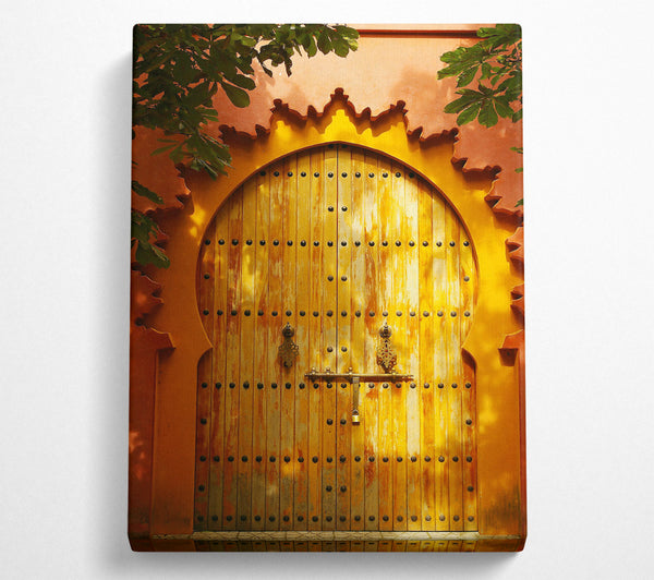 Golden Moroccan Doorway