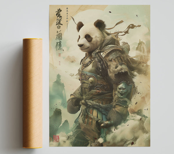 Golden Panda Warrior