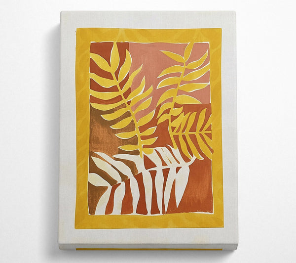 Golden Fern Frame