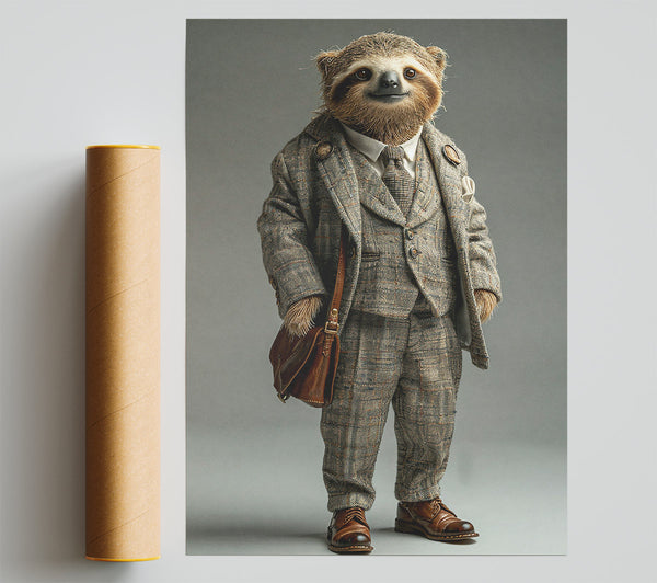 Brown Suit Sloth