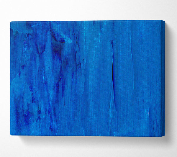 Cobalt Canvas Strokes