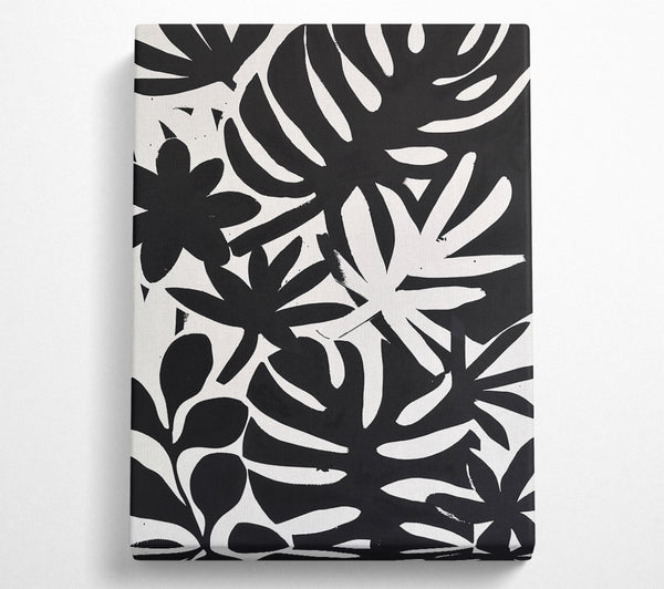 Black And White Foliage