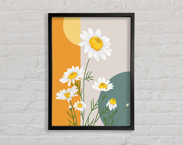 Daisies In Abstract