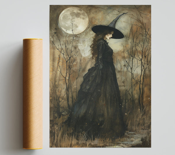 Moonlit Black Dress