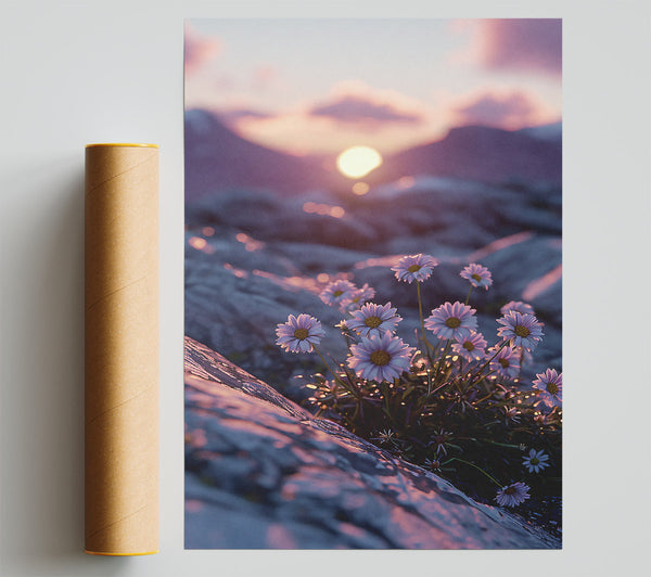 Pink Sunset Daisies