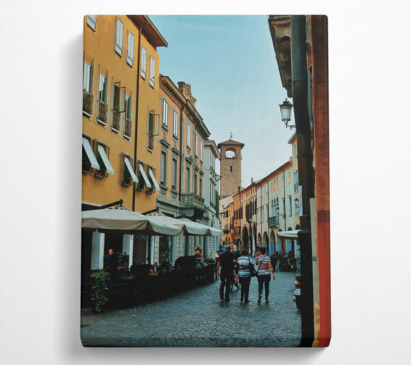 Yellow Italian Alleyway