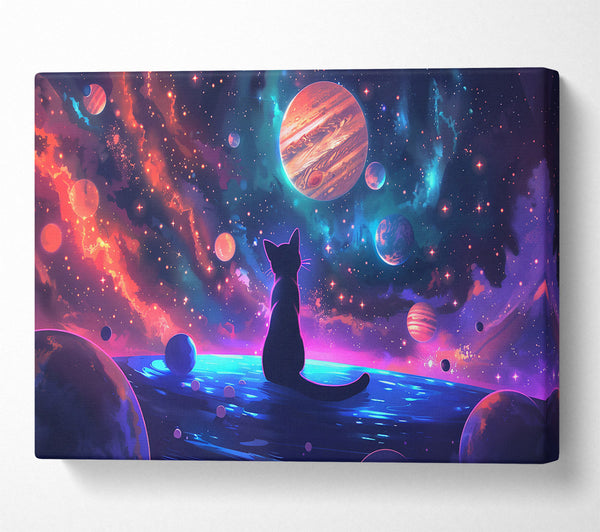 Cosmic Cat Dreamscape