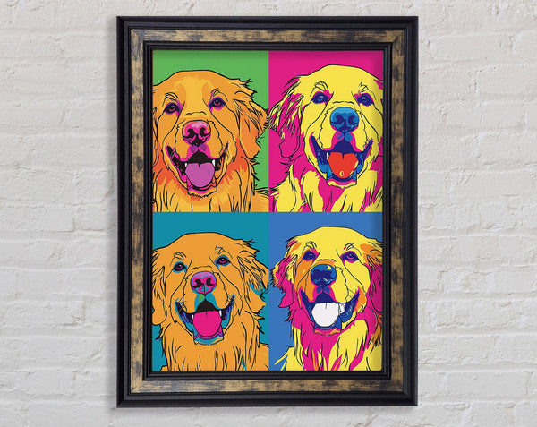 Dog Collage Pop Art