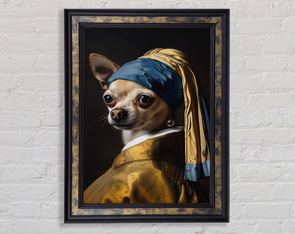 Dog With A Pearl Earring