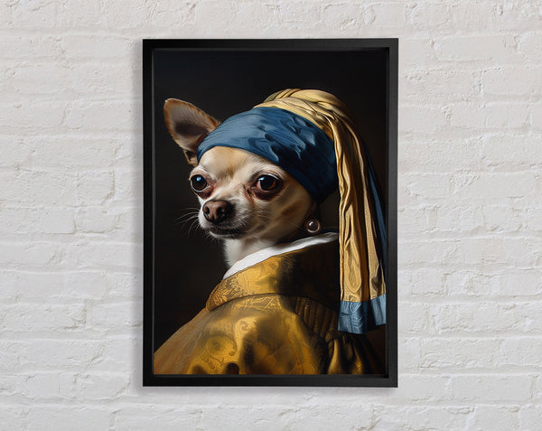 Dog With A Pearl Earring