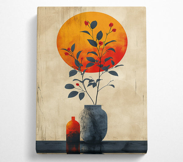 Orange Sunset Still Life