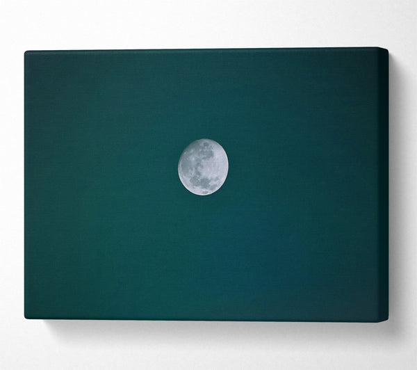 Teal Night Moon