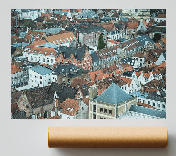 Grey Roof Cityscape