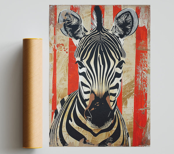 Red Stripes Zebra