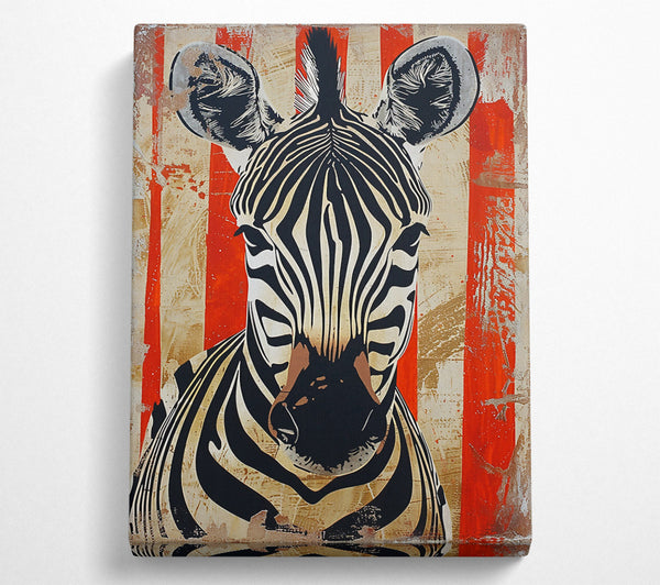 Red Stripes Zebra