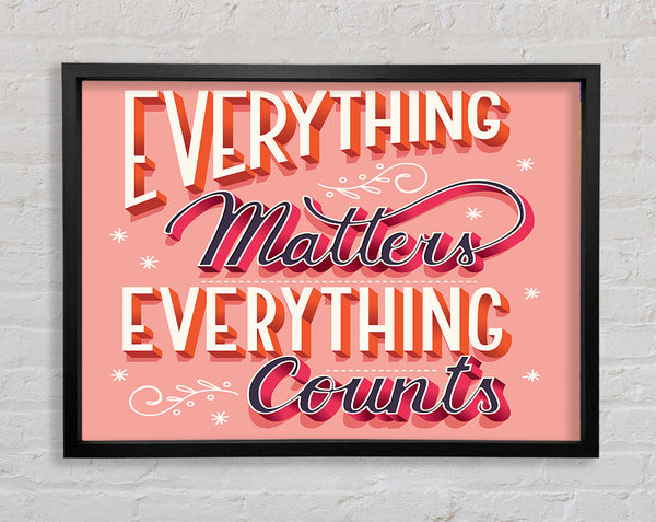 Everything Matters