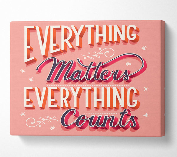 Everything Matters