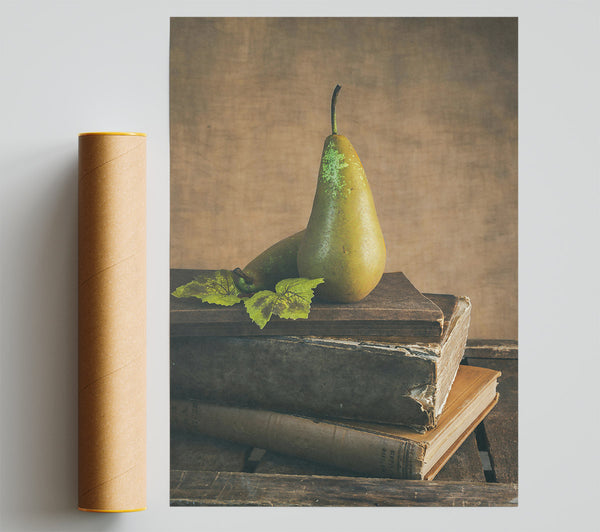 Golden Pears And Books