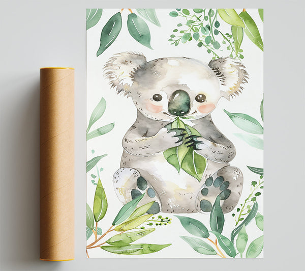 Green Eucalyptus Koala