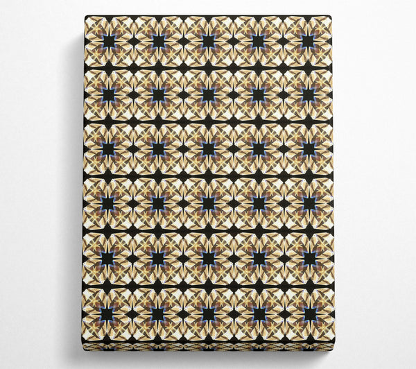 Golden Starry Pattern