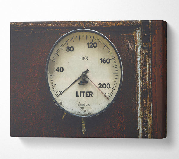 White Gauge On Rust