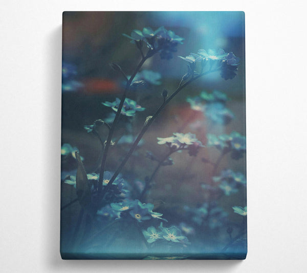 Azure Floral Dreamscape