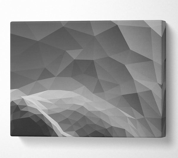 Gray Geometric Abstract