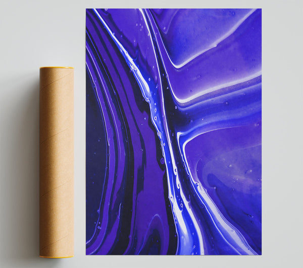 Purple Fluid Swirls