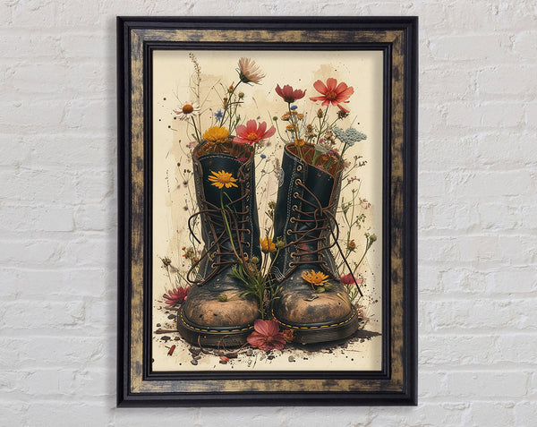 Flower Boots