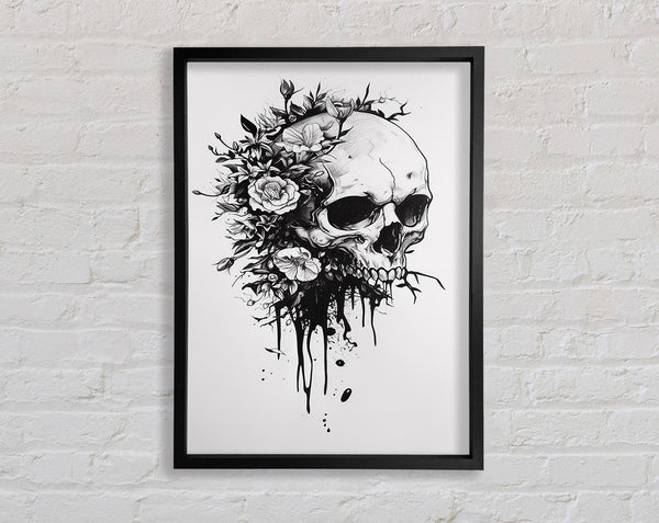 Flower Skull