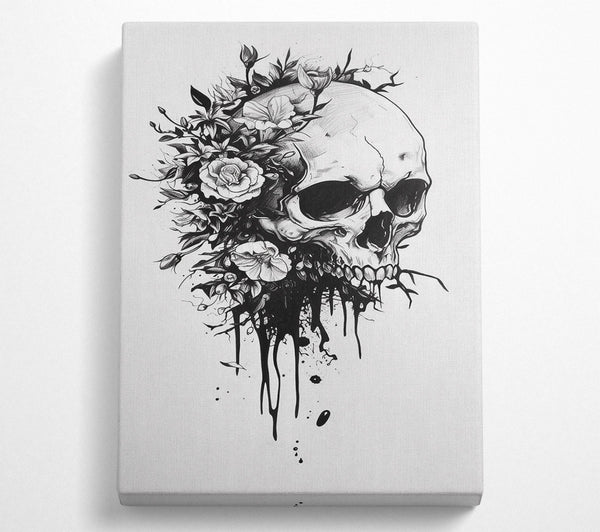 Flower Skull