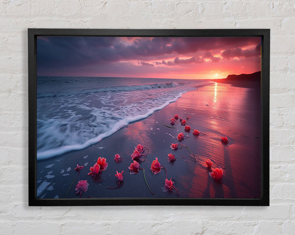 Flowers On The Beach