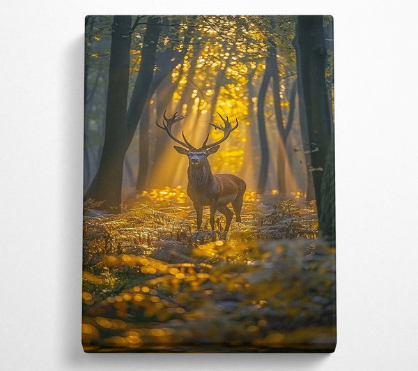 Golden Forest Stag