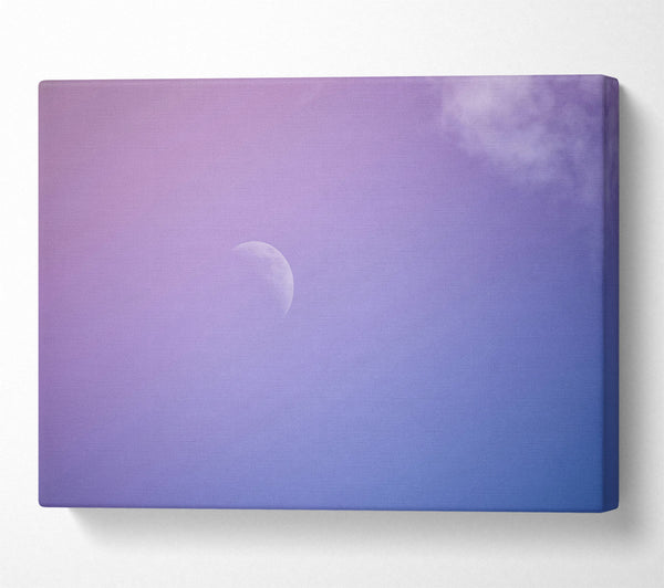 Lavender Moon Sky