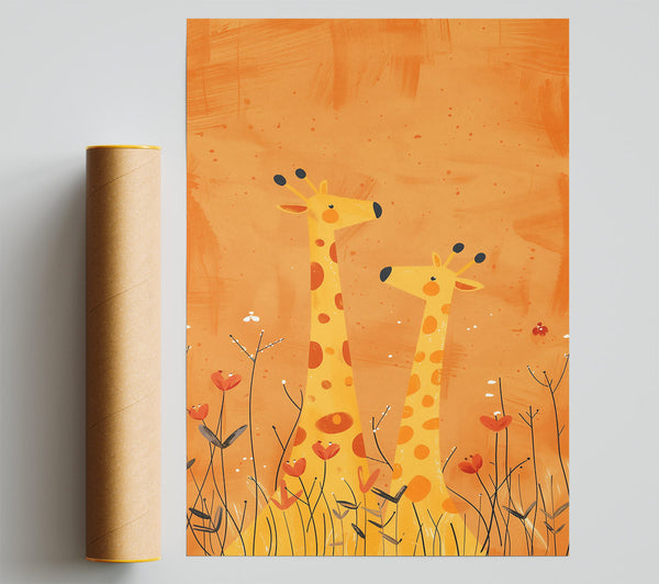 Golden Giraffe Friends