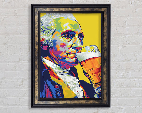 George Washington Pop Art Beer