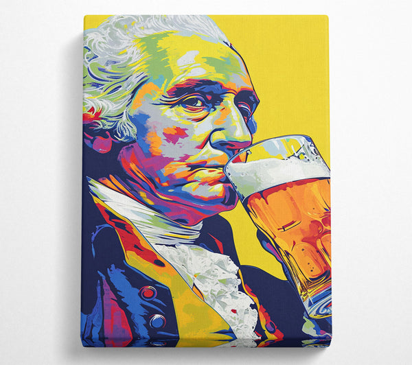 George Washington Pop Art Beer