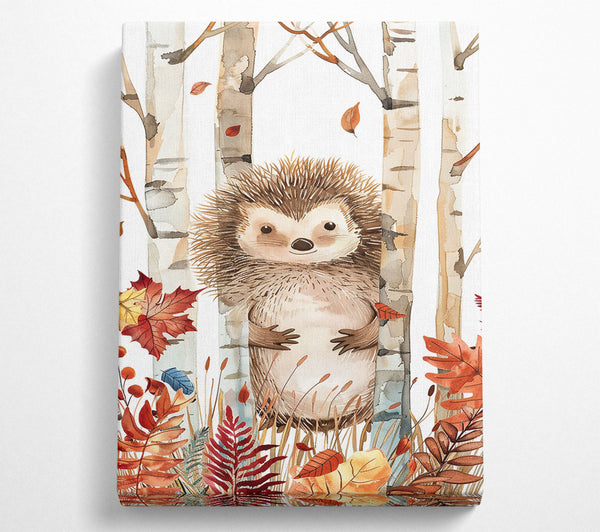 Autumn Brown Hedgehog