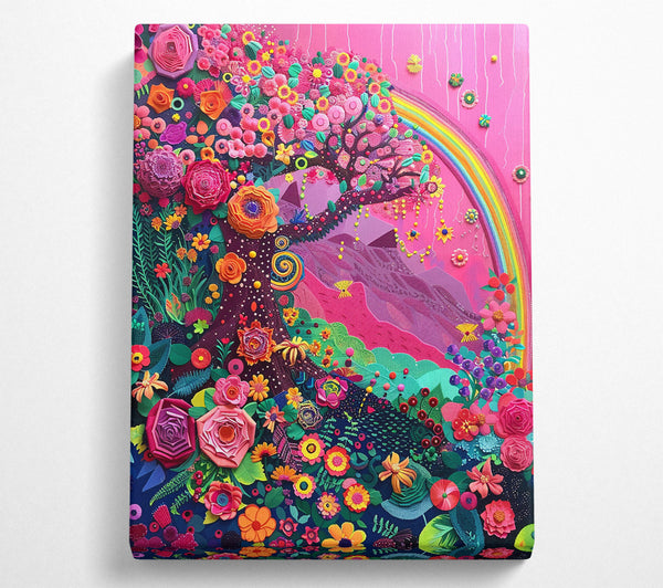 Pink Floral Dreamscape