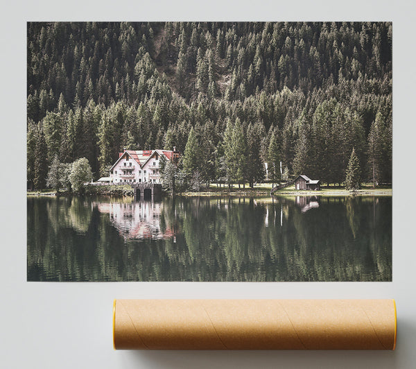 Green Lake Reflection