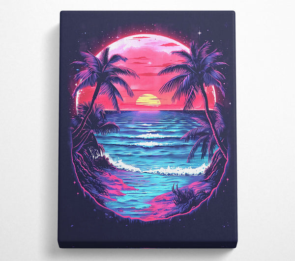 Pink Sunset Paradise