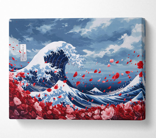 Crimson Wave Bloom