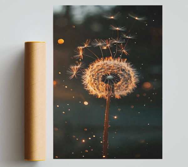 Golden Dandelion Wishes