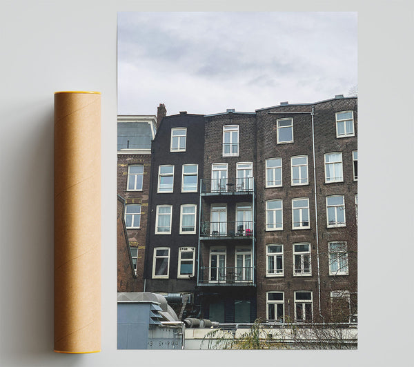 Black Brick Balconies